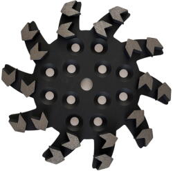 Prodiamante RHFGAVØ250BLACK betoncsiszoló kemény betonra (RHFGAV250BK)