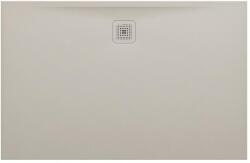 Laufen LAUFEN PRO Zuhanytálca, Marbond kompozit anyagból, extra lapos, téglalap alakú, kivezetés a hosszú oldalon, Matt Bézs H2109591860001 (H2109591860001)