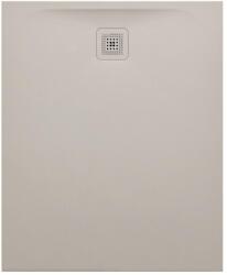 Laufen LAUFEN PRO Zuhanytálca, Marbond kompozit anyagból, extra lapos, téglalap alakú, kivezetés a rövid oldalon, Matt Bézs H2129551860001 (H2129551860001)