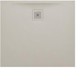 Laufen LAUFEN PRO Zuhanytálca, Marbond kompozit anyagból, extra lapos, téglalap alakú, kivezetés a hosszú oldalon, Matt Bézs H2149501860001 (H2149501860001)