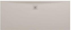 Laufen LAUFEN PRO Zuhanytálca, Marbond kompozit anyagból, extra lapos, téglalap alakú, kivezetés a hosszú oldalon, Matt Bézs H2149581860001 (H2149581860001)