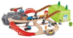 Hape Tren cu cutie de jucării (1088E3764) Trenulet