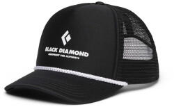 Black Diamond Flat Bill Trucker Hat baseball sapka fekete