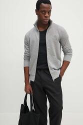 Gant felső fekete, férfi, sima - szürke XXL