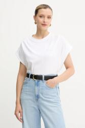 BOSS Orange pamut póló - fehér S - answear - 16 990 Ft