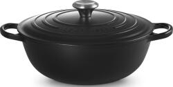 Le Creuset Oală La Marmite Signature 28 cm, negru mat (21114280000430)