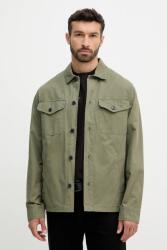 Tommy Hilfiger pamut ing kabát zöld, átmeneti, MW0MW39634 - zöld M