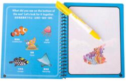  Kifestőkönyv tollal (vízi világ) (KX7205)