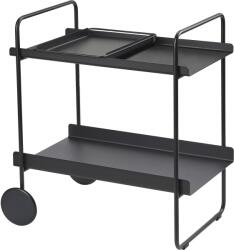 Zone Cărucior pentru masă A-COCKTAIL 66 cm, negru, metal, Zona Danemarca (ZO26996)