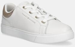 Tommy Hilfiger bőr sportcipő CASUAL CUPSOLE SNEAKER fehér, FW0FW08816 - fehér Női 37
