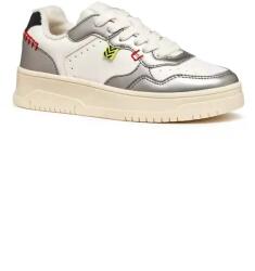 GEOX gyerek bőr sportcipő LESTRELLA - ezüst 37