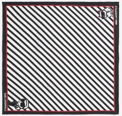 Karl Lagerfeld selyem kendő - fekete Univerzális méret - answear - 33 990 Ft