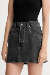 Levi's farmer szoknya szürke, mini, egyenes, A4694 - szürke 30