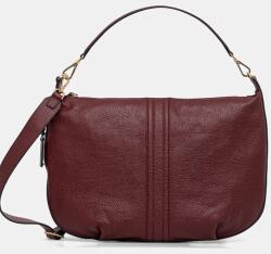 Geox bőr táska AURELYI - burgundia Univerzális méret