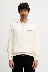 Tommy Hilfiger pamut melegítőfelső bézs, nyomott mintás, kapucnis, MW0MW40065 - bézs M