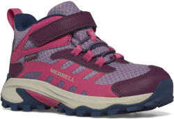 Merrell Gyerek outdoor cipő Merrell MOAB SPEED 2 MID A/C WP K kék MK167544 - EUR 34 | UK 2 | US 3