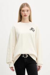 HUGO Blue pamut melegítőfelső - bézs S - answear - 29 990 Ft