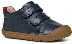 GEOX gyerek félcipő bőrből STEPPIEUP - sötétkék 26
