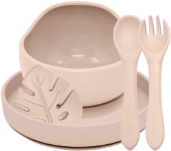 PETITEMARS PETITE&MARS Szilikon étkészlet TAKE&MATCH 4 db Desert Sand 6hó+