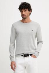 Tommy Hilfiger pamut pulóver könnyű, MW0MW39999 - szürke XL - answear - 38 990 Ft