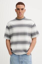 HUGO Blue pamut póló - szürke XXL - answear - 16 090 Ft