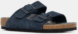 Birkenstock gyerekpapucs velúrból Arizona - sötétkék 30