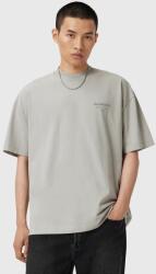 AllSaints pamut póló XANDER - szürke M - answear - 29 990 Ft