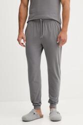 HUGO BOSS nadrág otthoni viseletre szürke, nyomott mintás, 50550485 - szürke M