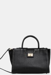 Geox bőr táska LEONORY - fekete Univerzális méret