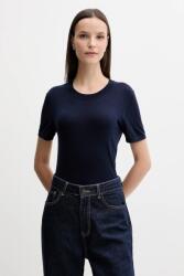 Benetton selyem póló sötétkék, 1ZRED10BK - sötétkék XS