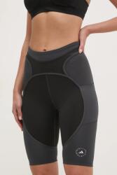 adidas by Stella McCartney edzős rövidnadrág Two-Tone - fekete XS