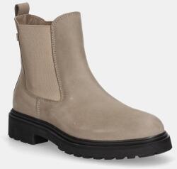 Tommy Hilfiger nubuk chelsea csizma TH NUBUCK CLEATED CHELSEA - bézs Női 40
