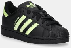 adidas Originals gyerek sportcipő SUPERSTAR II - fekete 38 - answear - 31 290 Ft