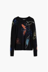 Desigual - ARTY - Elegáns Női pulóver (25WWJF332000)