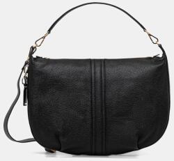 Geox bőr táska AURELYI - fekete Univerzális méret