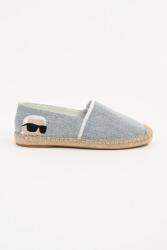 Karl Lagerfeld espadrilles KAMINI KL80111D - kék Női 35