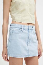 Calvin Klein Jeans farmer szoknya mini, egyenes, J20J222828 - kék 28