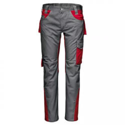 Sir Safety System Fusion Massaua munkavédelmi nadrág, szürke/piros (SSY-MC1712BD-56)