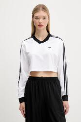 Adidas adidass Originals hosszú ujjú Jacquard Ls Top - fehér S