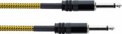 Cordial EI 1, 5 PP-TWEED-YE 1, 5 m egyenes - egyenes hangszerkábel