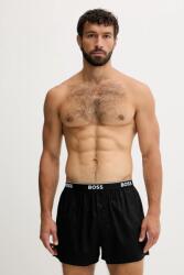 BOSS pamut boxeralsó 2 db fekete, 50545913 - zöld M
