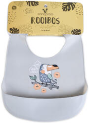 Cangaroo Rooibos szilikon előke szürke madár