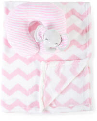 Cangaroo Sammy takaró párnával 90x75cm pink