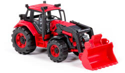 Polesie Toys 91864 tolólapátos traktor PIROS