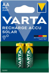 VARTA RECHARGE ACCU Solar 800mAh HR6/2 56736 1, 2V NiMh tölthető AA ceruza elem (Varta-Power-HR6-2-800)