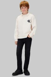 Calvin Klein Jeans gyerek farmer ESS WASHED - fekete 164