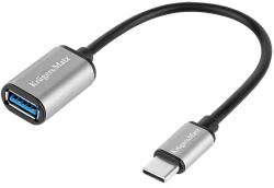 Krüger&Matz KM1246 USB Type-C dugó - USB3.0 aljzat, OTG kábel (KM1246)