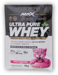 Amix Nutrition Black Line Ultra Pure Whey 35g - rózsaszín párduc