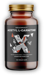 BrainMax Acetil-L-karnitin 500mg 100mg 100 növényi kapszula