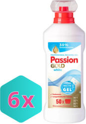 Passion Gold mosógél fehér ruhákhoz 2L / 50 mosás KARTON - 6db (K4260145998860)